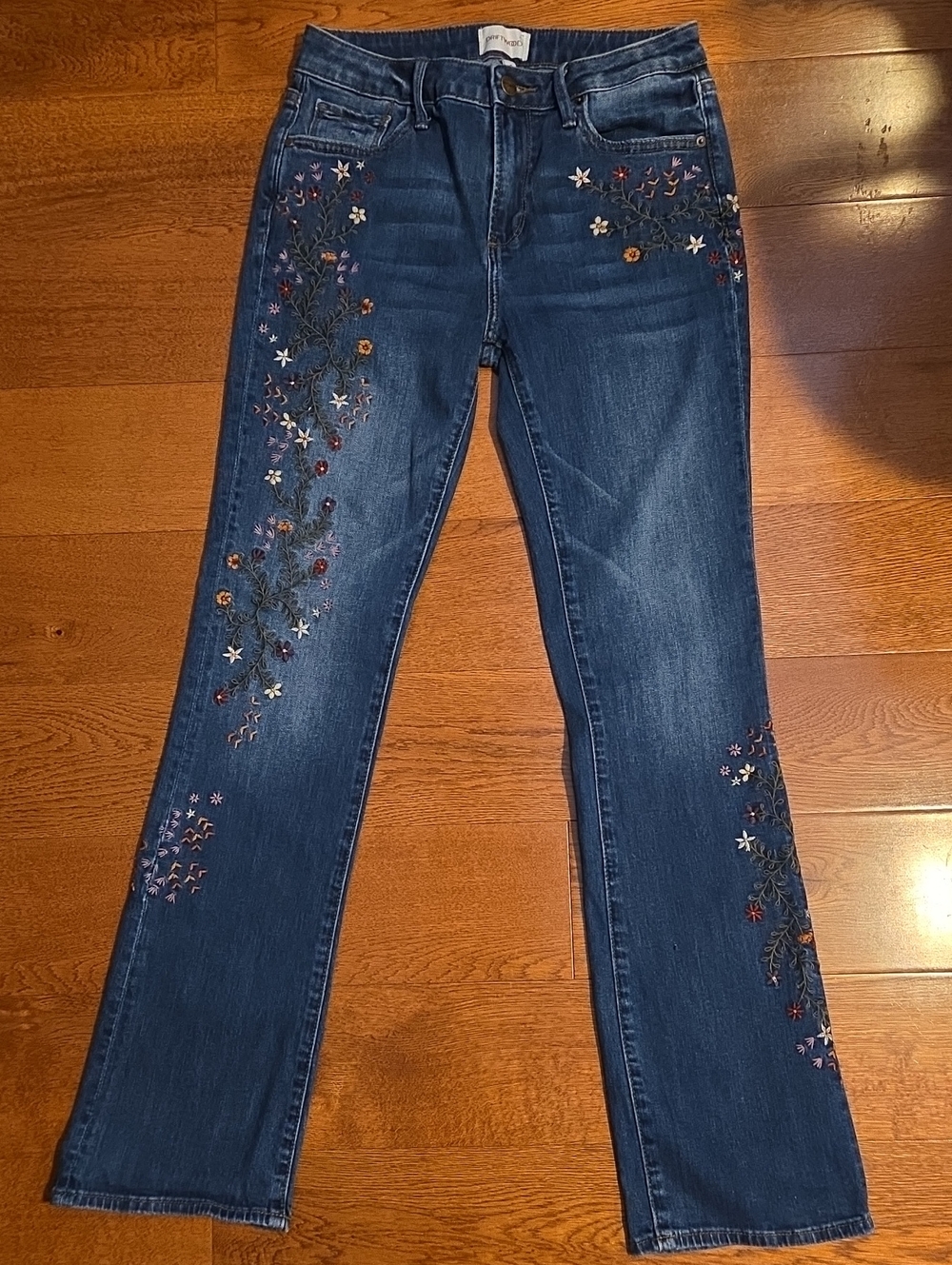 Driftwood Kelly Strawberry Blossom Bootcut Jeans 27